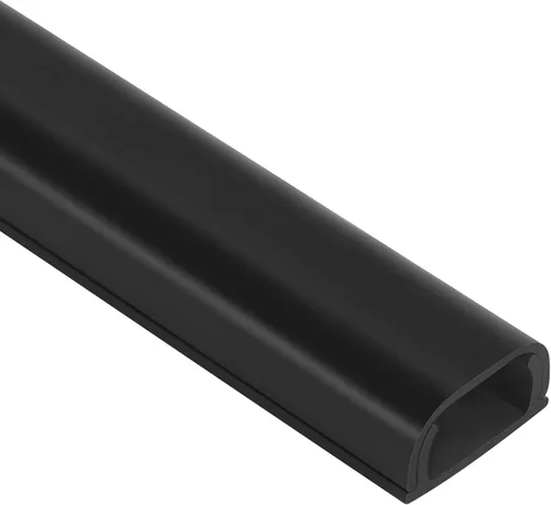 Vista 25 de ZhiYo Cubiertas de Cable de 85 pulgadas para Cables en la Pared, 1 Mini Ocultador de Cables de Pared, Cubiertas de Cable Autoadhesivas para Cables