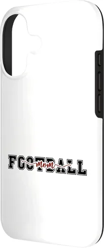 Vista 2 de Proud Football Mom Game Day Varsity Script Style Case for iPhone 17
