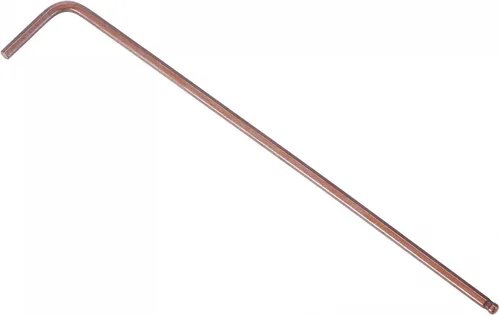 Vista 6 de uxcell Llave de llave hexagonal de extremo de bola de 0.059 in, herramienta de reparación de acero S2 en forma de L brazo extra largo, métrica