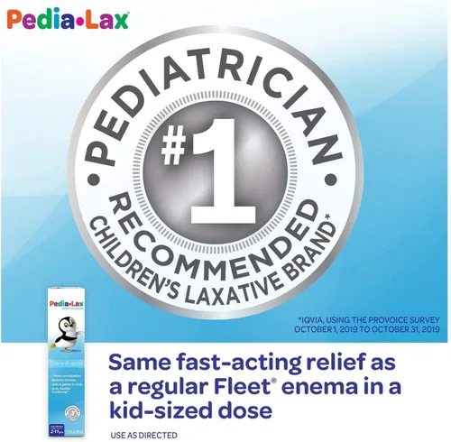 Vista 7 de Pedia-lax Fleet ENEMA CHILDREN, 2.25 onzas líquidas (paquete de 6)