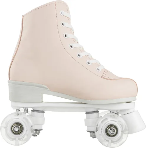 Vista 4 de Jessie Roller Skates for Women Men, High Top PU Leather Classic Double-Row, Indoor Outdoor, Beginner