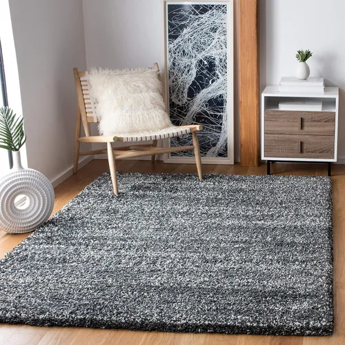 Vista 21 de SAFAVIEH Hudson Shag Collection - Alfombra decorativa de 2 x 3 pies, color marfil y azul marino, no desprende pelusa y de fácil cuidado, 2 pulgadas
