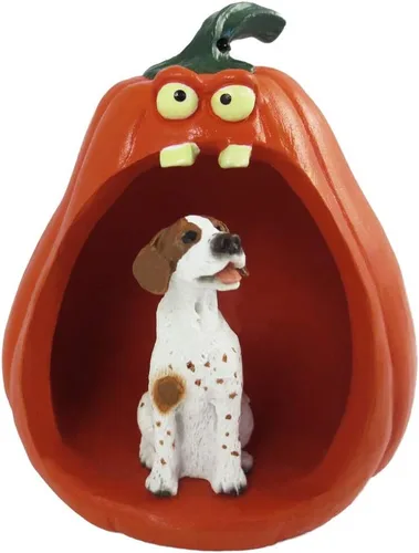 Vista 158 de Conversation Concepts Figura de Corgi galés de Halloween y calabaza Welsh Corgi Pembroke