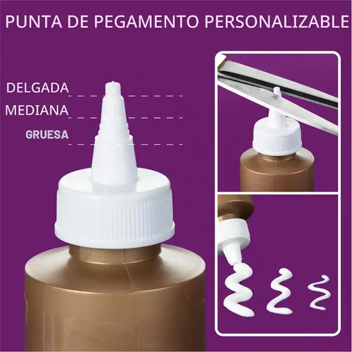 Vista 6 de Aleene's DC26425 Pegamento pegajoso sin ácidos, 4 oz.