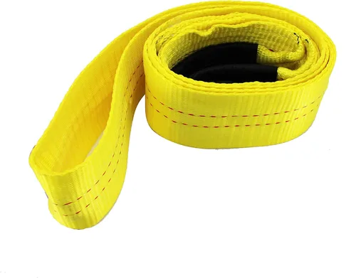 Vista 7 de HFS (R) Blue Tree Saver, correa de cabrestante, correa de remolque, capacidad de 30,000 libras (3 x 8 pies)
