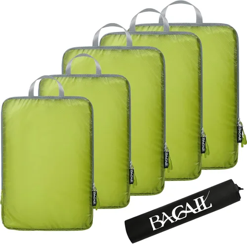 Vista 21 de BAGAIL 4 Set/6 Set Ultraligero Compresión Embalaje Cubos Organizador de Embalaje para Accesorios de Viaje Equipaje Maleta Mochila