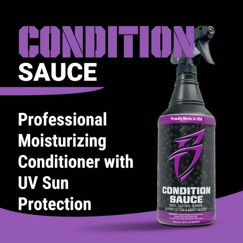 Vista 5 de Boat Bling - Productos prémium para detallar, para interiores y exteriores UV-blocking interior moisturizer helps prevent fading, cracking and