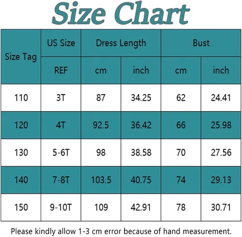 Vista 6 de Kidswant Girls Princess Dress up Costume Cosplay Fancy Party Luxury Dress with Accessories 2-12 T