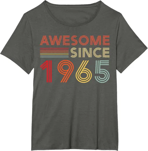Vista 15 de Camiseta retro de 60 cumpleaños decoraciones para hombres 60 años 1965 60, Negro