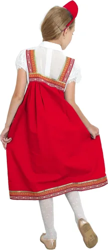 Vista 2 de VALADA Russian Heritage - Vestido de cosplay para niñas