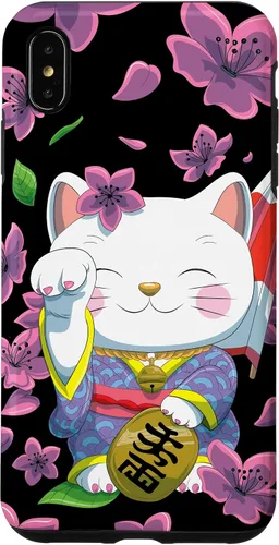 Vista 11 de Funda para iPhone 13 Pro Max Japanese Maneki Neko Lucky Cat