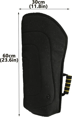 Vista 4 de Morezi Funda protectora de entrenamiento para mordeduras de perro, nailon resistente duradero, ajuste Pit Bull Pastor alemán Malinois, cachorro