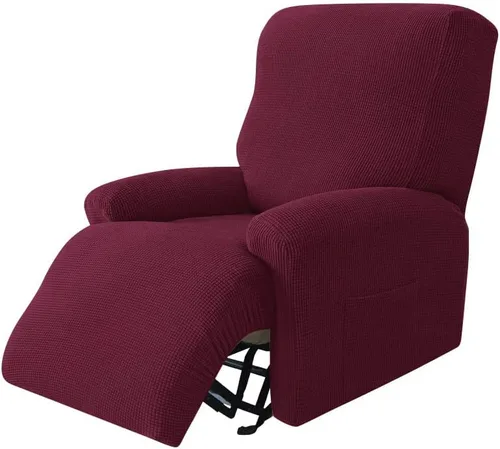 Vista 14 de Konsilsa Fundas para sofá reclinable de 1/2/3/4 plazas, funda elástica para sillón reclinable Lazy Boy, protector de sofá reclinable, funda