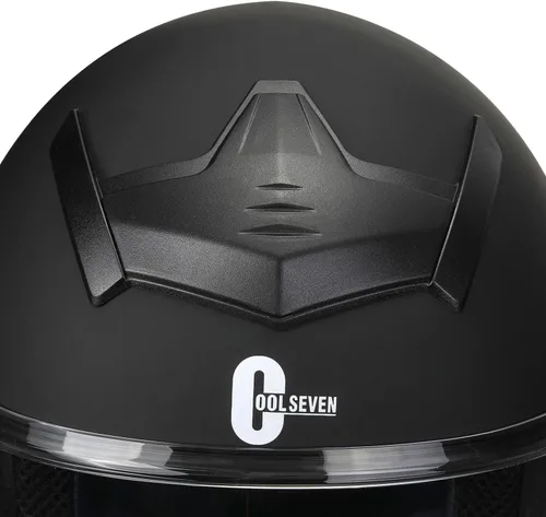 Vista 6 de Casco de motocicleta de cara completa para adultos con aprobación DOT, Casco de bicicleta de calle aerodinámico y ligero para hombres y mujeres