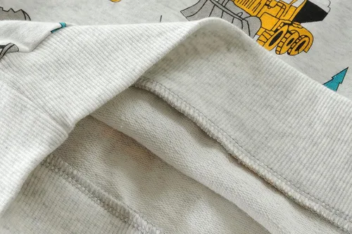 Vista 4 de Little Hand Sudaderas de dinosaurio para niños de 2 a 7 años