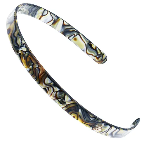 Vista 18 de Camila Paris CP3295 - Diadema francesa para mujer, negra, banda de pelo con fuerte agarre para mujeres, ligera y muy flexible, sin deslizamiento