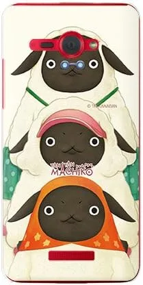 Vista 44 de Yanan Machiko Series Machiko Family Pink (Clear) / for iPhone SE/5s/docomo