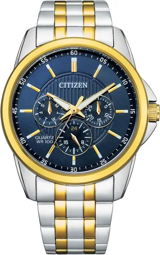 Vista 10 de Citizen - Reloj de cuarzo para hombre, acero inoxidable, clásico