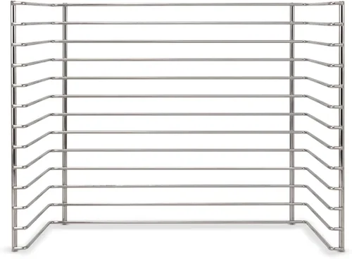 Vista 11 de Melissa & Doug Estante de almacenamiento de rompecabezas de alambre de metal de lujo para 12 rompecabezas pequeños y grandes