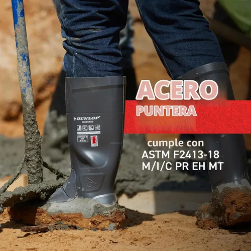 Vista 2 de DUNLOP Acifort MetMAX - Botas de protección metatarsiana para hombre