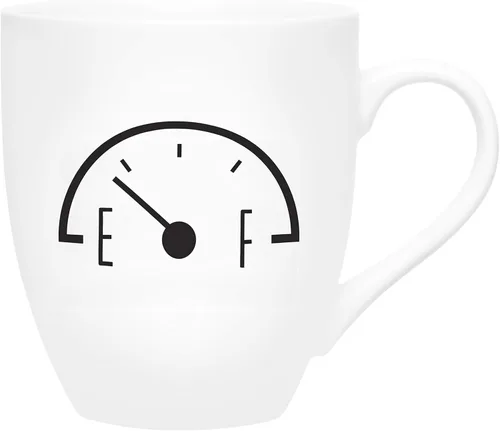 Vista 2 de Pearhead #DadLife - Taza para el día del padre, regalo para nuevos padres, regalo de niños, apto para lavavajillas y microondas, grande