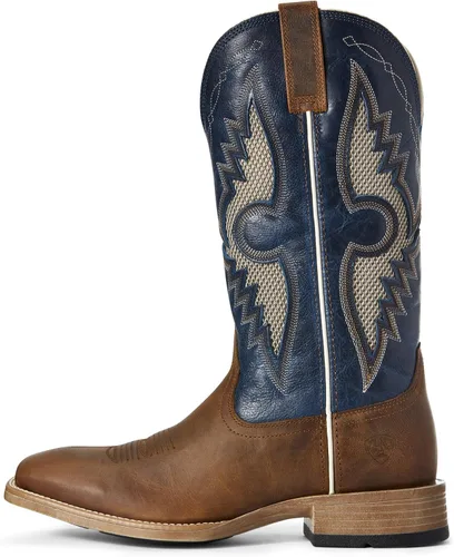 Vista 2 de ARIAT Botas vaqueras Solado Venttek para hombre, Negro carbón