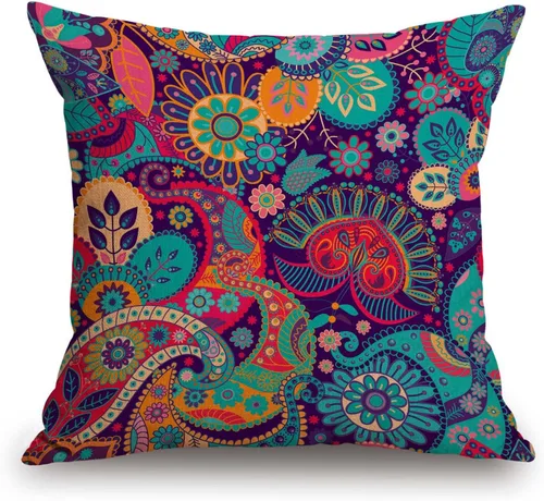Vista 9 de TSSOHU Funda de almohada de granja de 18 x 18 pulgadas, funda de almohada tropical, hojas de palma tropical, Hawaii, selva, fundas de almohada Tss11