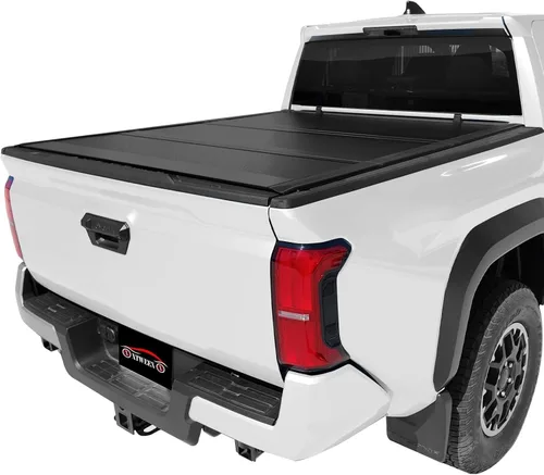Vista 19 de Cubierta rígida de tres pliegues para Toyota Tacoma 2005-2015 con caja de 5 pies