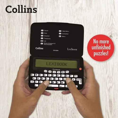 Vista 7 de LEXiBOOK - Collins Bradford, solucionador electrónico de crucigramas, Bradford, corrección ortográfica fonética, juegos de palabras, electrónico