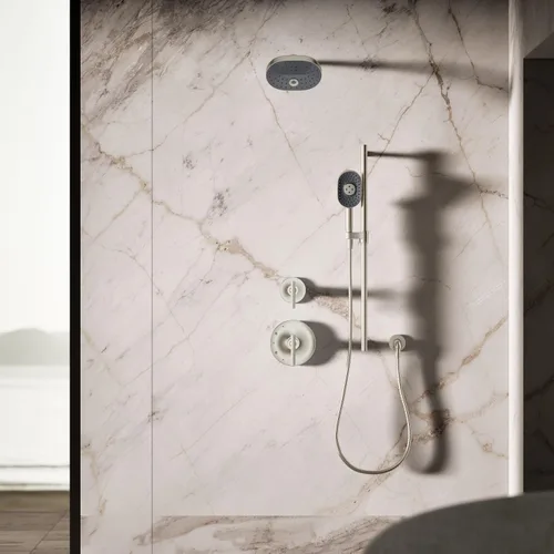 Vista 9 de KOHLER 26284-BN Statement Oblong Multifuntion - Ducha de mano de 2,5 gpm, níquel cepillado vibrante