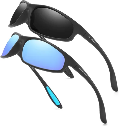 Vista 27 de Gafas de sol deportivas polarizadas para hombres, ciclismo, conducción, pesca, protección UV400