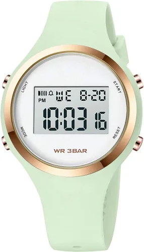 Vista 11 de Reloj XCZAP Deportivo al Aire Libre con Alarma, Resistente al Agua 5 Bar, LED, Digital