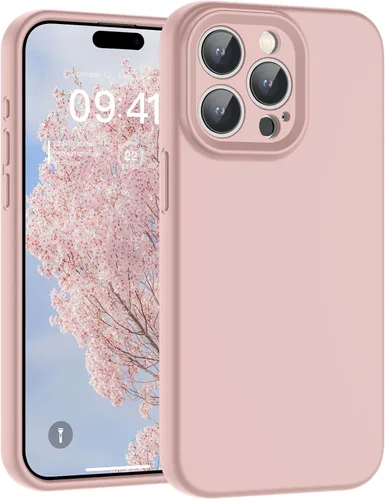 Vista 114 de SUPFINE - Funda diseñada para iPhone 12, silicona líquida premium con [forro de microfibra suave antiarañazos][protección de cámara mejorada], funda