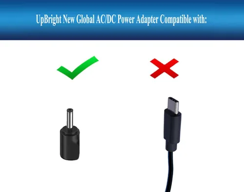 Vista 3 de UpBright Adaptador de CA de 16.8 V compatible con Youdgee H1 Modelo MiNi Pistola de Masaje Muscular Masajeador de Percusión de Tejido Profundo