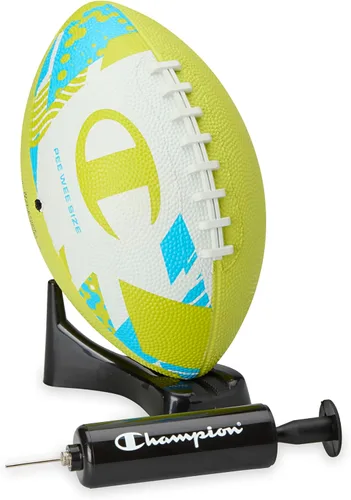 Vista 26 de Champion Blitz Fútbol, Fútbol para Todo Clima, Agarre Mejorado, Cubierta de Goma Duradera y Cordones Moldeados, para Deportes y Entrenamiento al