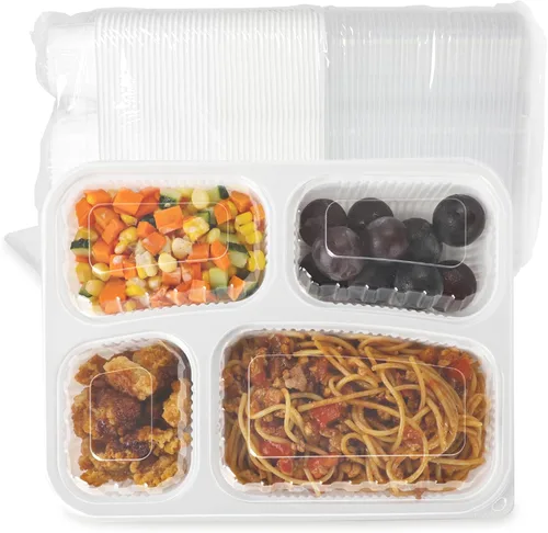 Vista 10 de 48oz Jumbo Meal Prep Containers 40 Pack - Shrink-Wrapped No Pre-Wash