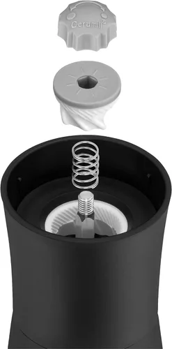 Vista 6 de WMF Trend Spice Mill Negro Vacío con Molinillo de Cerámica.