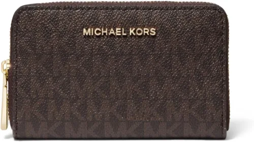 Vista 9 de MICHAEL Michael Kors Jet Set - Estuche para tarjetas con cremallera pequeña para mujer, 1, talla única, talla única