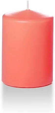 Vista 50 de Yummi - Velas redondas de pilar blancas de 3 pulgadas x 4 pulgadas, 3 por paquete