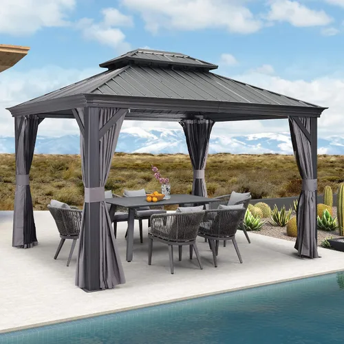 Vista 3 de Purple leaf - Gazebo para exteriores.