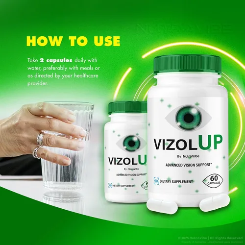 Vista 6 de VizolUp Cápsulas – Suplemento Vizol Up con ingredientes naturales Fórmula premium para el cuidado de los ojos para claridad visual, soporte