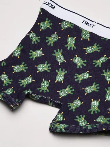 Vista 4 de Fruit of the Loom Boys' Toddler 5 Pack Assorted Print & Solid Boxer Briefs