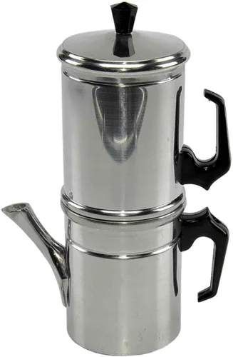 Vista 2 de ILSA Cafetera Napoletan Aluminio TZ.1, Aluminio, Multicolor, 1 Taza