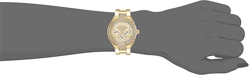 Vista 8 de GUESS W0111L2 Sparkling Hi-Energy Reloj dorado para mujer