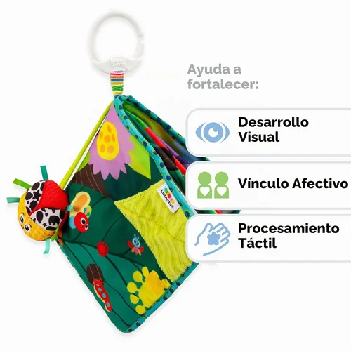 Vista 2 de Lamaze Libro suave para bebés Bitty Bug