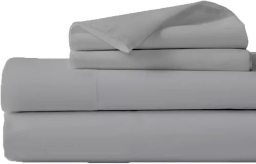 Vista 21 de Sábanas de algodón egipcio de 600 hilos - Sábanas refrescantes de lujo tamaño individual - Sábanas de algodón suave tejido satinado - Bolsillo
