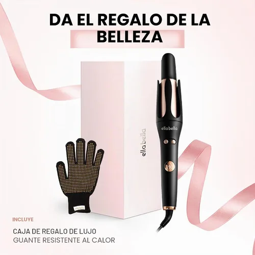 Vista 8 de ELLA BELLA® Rizador giratorio automático, rizador automático para cabello largo
