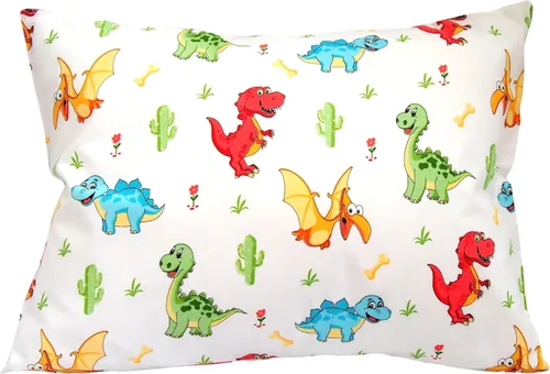 Vista 27 de 13x18 Funda de almohada para niños pequeños - Pequeña funda de almohada de viaje de algodón, funda de almohada para niños con patrón de avión