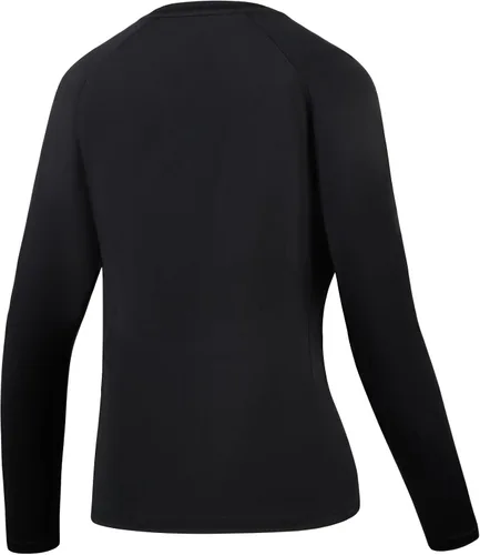 Vista 2 de BASSDASH – Camiseta de manga larga para mujer con protección solar UV UPF 50+ para pesca y senderismo Negro