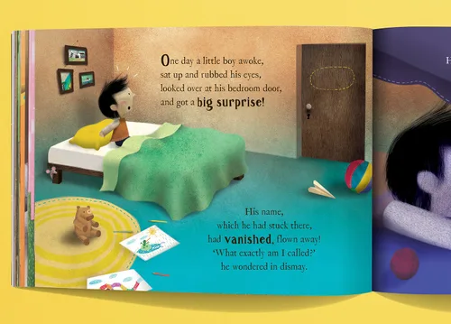 Vista 3 de El niño que perdió su nombre - Libro personalizado para niños - Wonderbly
